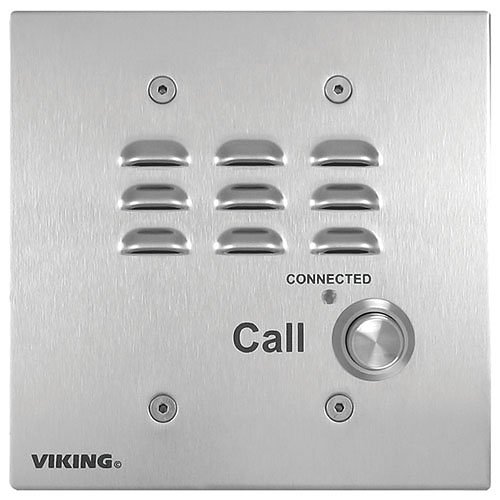 Viking Electronics Double Gang Stainless Steel VoIP Entry Phone