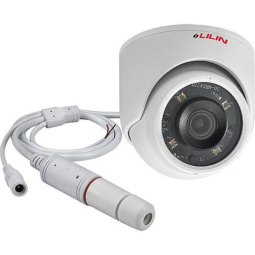 LILIN P2R6852E2 5MP IR Mini Turret IP Camera, 2.8mm Fixed Lens