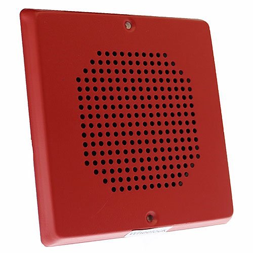 Eaton Wheelock ET70-R ET70 Speaker, Wall/Ceiling, 24VDC, Red