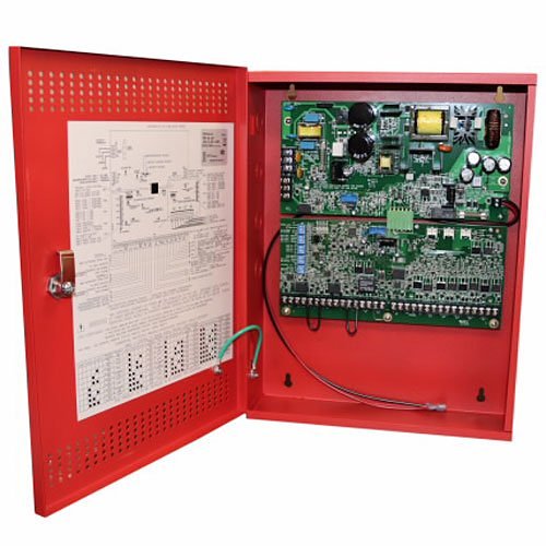 Eaton Wheelock PS-8-EXP-LP PS Power Supply, Expansion Module, 8 amp,  Low Profile cabinet, Red enclosure, 120 V