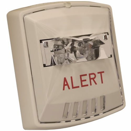 Eaton Wheelock STW-AL Exceder Strobe, White, Xenon, Wall, 12/24VDC, 8 Candela Settings, ALERT