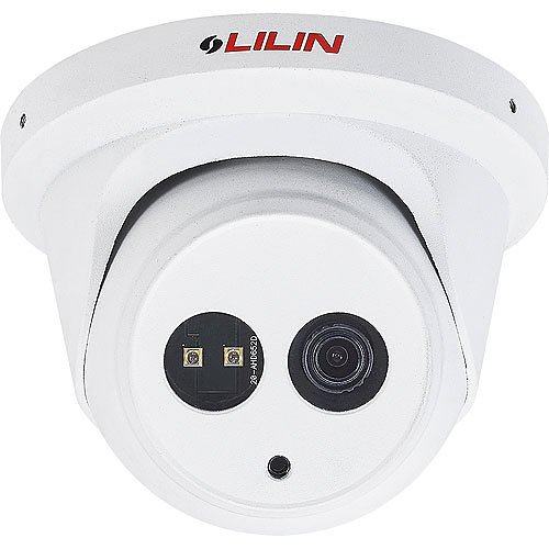 LILIN AHD655AX2.8 5MP Day and Night Auto Focus IR Vandal Resistant Dome Camera, 2.8-8mm Focal Lens