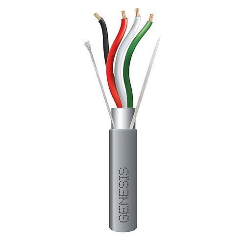Genesis 18 AWG 4 Stranded Conductors, Shielded, Riser CMR/FT4