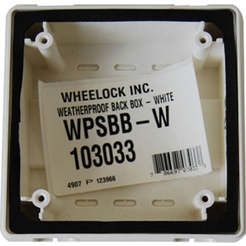 Eaton WPSBB-W Mounting Box for Strobe - White