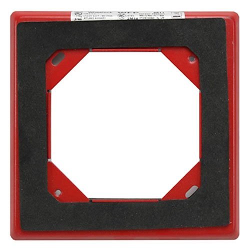 Weather Proof Flush Plate Red Fire Alarm Details about   WHEELOCK WFP-R 