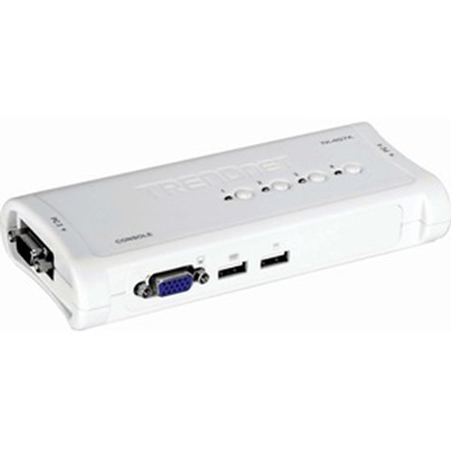 TRENDnet TK-407K 4-Port USB KVM Switch Kit