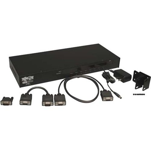 Tripp Lite B042-008 8-Port 1U Rack-Mount USB/PS2 KVM Switch with On-Screen Display