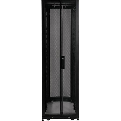 Tripp Lite SR42UBKD SmartRack Knock-Down Standard-Depth Rack Enclosure Cabinet Kit, 37" (94cm), 3000lb (1360.8kg), 42U