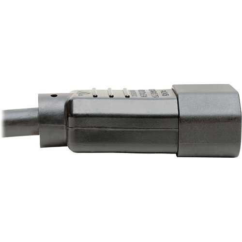 Tripp Lite P005-006 Heavy Duty Power Cord for PDU, C13 to C14, 15A, 250V, 14 AWG, 6' (1.83 m), Black