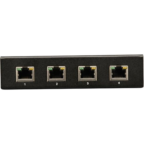 Tripp Lite B126-004 4-Port HDMI over CAT5/CAT6 Extender/Splitter, Box-Style Transmitter for Video and Audio, 1080P at 60 Hz, Up to 200', TAA