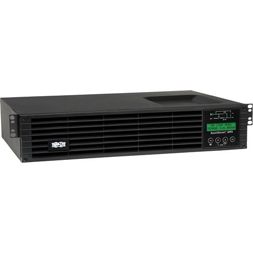 Tripp Lite SU1500RTXLCD2U Double-Conversion UPS with LCD Display, 1.35kW, 120V, 1500VA, 6-Outlet, 2U