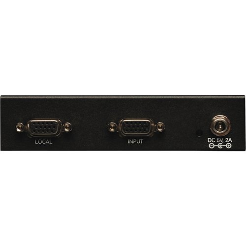 Tripp Lite B132-004-2 4-Port VGA Over CAT5/6 Splitter/Extender, Box-Style Transmitter for Video, Up to 1000' (305 m), TAA