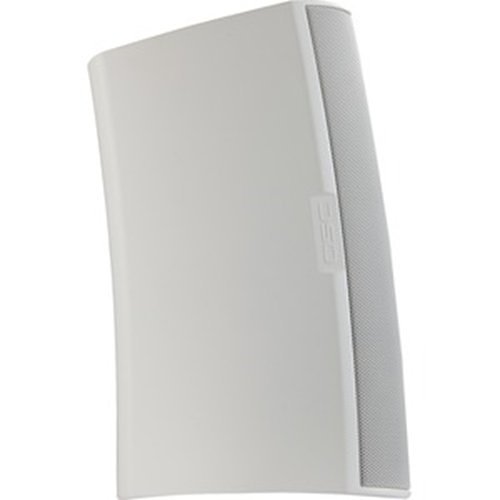 QSC AD-S10T-WH AcousticDesign Series 10" 2-Way 250W Surface-Mount Loudspeaker, Single, White