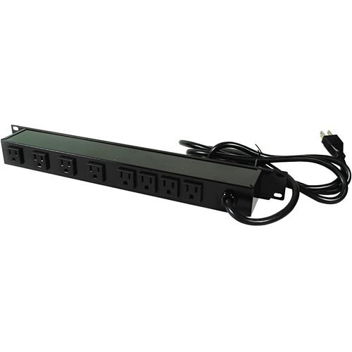 Wiremold Plug-In Outlet Center 8-Outlet Power Strip