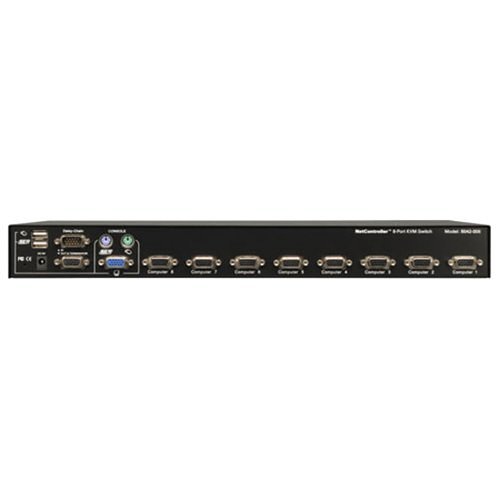 Tripp Lite B042-008 8-Port 1U Rack-Mount USB/PS2 KVM Switch with On-Screen Display