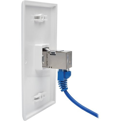 Tripp Lite N235-001-SH-D Modular Coupler Connector Jack, 8p8c (RJ45) To Jack, 8p8c (RJ45) Cat6 Shielded