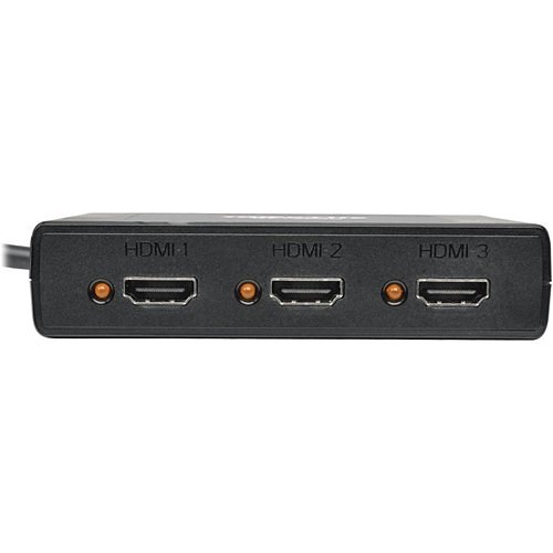 Tripp Lite B156-003-HD-V2 3-Port DisplayPort to HDMI Multi-Monitor Splitter, MST Hub, 4K 60 Hz UHD, DP1.2, TAA