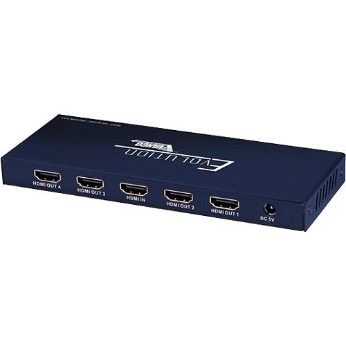 Evolution EVSP4K14 Premium 4K HDMI 1�4 Splitter