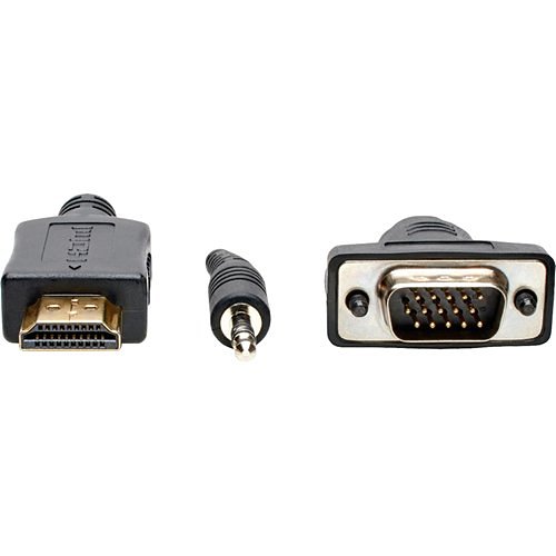 Tripp Lite P566-003-VGA-A HDMI to VGA-A Audio Active Adapter Cable, 3.5 mm, 3' (0.9m), M/M