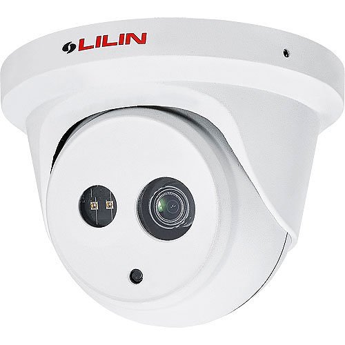 LILIN P2R6552E2-I 5MP Vandal Resistant IR Mini Turret IP Camera, 2.8mm Fixed Lens
