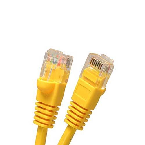 W Box 0E-C6YW76 7ft. CAT6 Cable, Yellow - 6 Pack