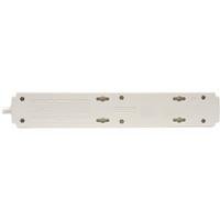 Tripp Lite TLP606 Protect It! 6-Outlet Surge Suppressor, 6' Cord, 790 Joules, Diagnostic LED, Light Gray Cabinet