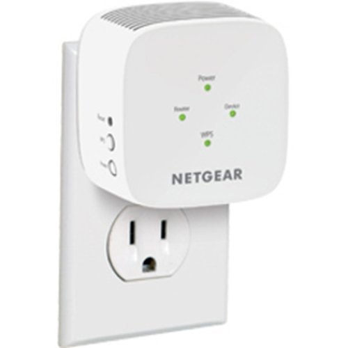 Netgear EX3110-100NAS AC750 Dual-band Wi-Fi Range Extender, 750Mbps, Wall-plug, External Antenna