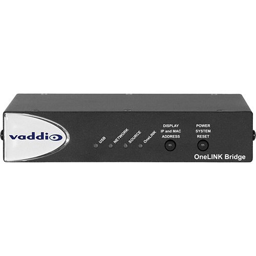 Vaddio 999-99630-200 RoboSHOT 30E HDBT OneLINK Bridge System, Black