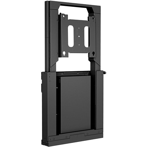 Chief XSD1U XL Electric Height Adjust Wall Mount, for 50-80" Displays, 310 lbs. Max, Black