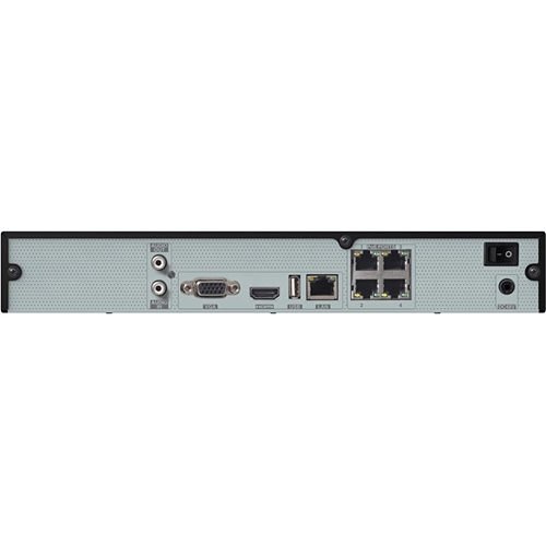 Speco N4NRL4TB 4-Channel NVR with 4 Built-In PoE Ports
