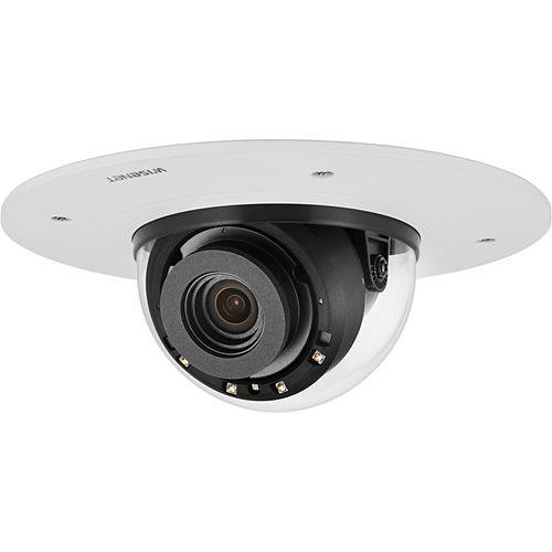 Hanwha XND-8082RF Wisenet X-Series 5MP IR Flush-Mount Indoor Dome Camera, 3.6-9.4mm Varifocal Lens