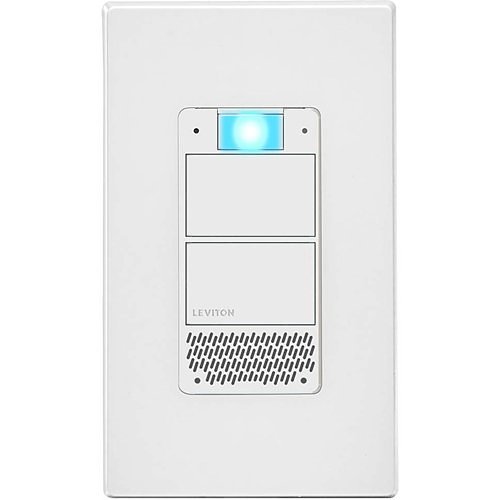 Leviton DWVAA-1BW Decora Smart Voice Dimmer with Amazon Alexa Built-in