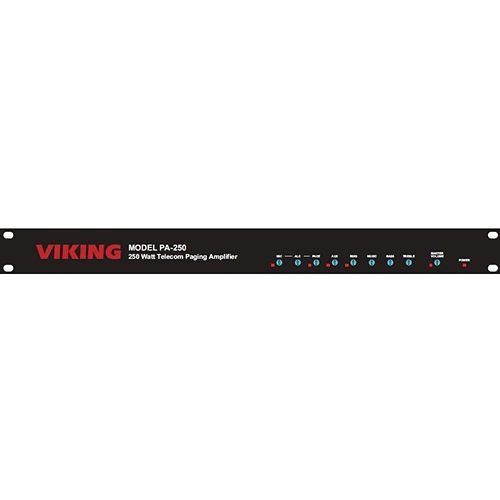 Viking PA-250 250 Watt Telecom Paging Amplifier