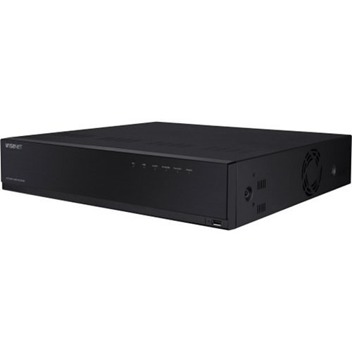 Hanwha WRN-1610S-18TB Wisenet WAVE 16-Channel PoE+ NVR, 150Mbps, 18TB HDD