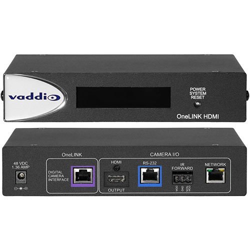 Vaddio 999-99630-100W RoboSHOT 30E HDBT OneLINK HDMI System, White