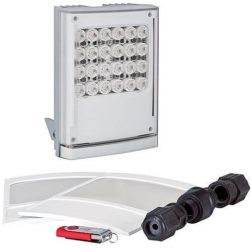 Raytec VAR2-IPPOE-W8-1 VARIO2 IP Network Illuminator, w8 White-Light, 24Vdc or POE