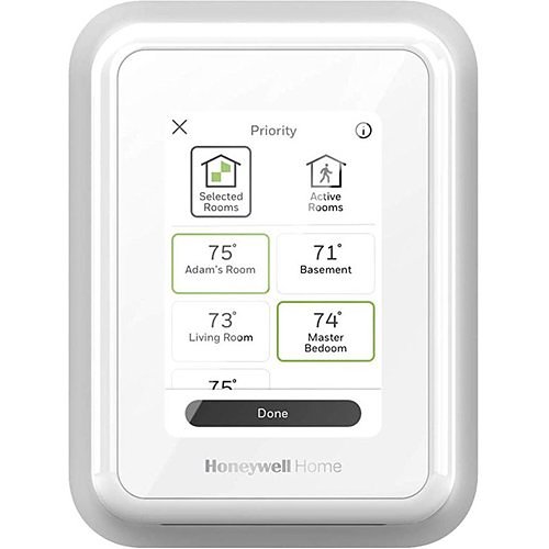 Honeywell Home RCHT9610WFSW2003/W T9 Wi-Fi Smart Thermostat With RoomSmart Sensor