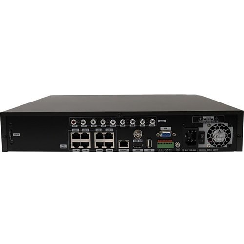 Speco N16NU16TB 16-Channel NVR with 16 Built-In PoE+ Ports