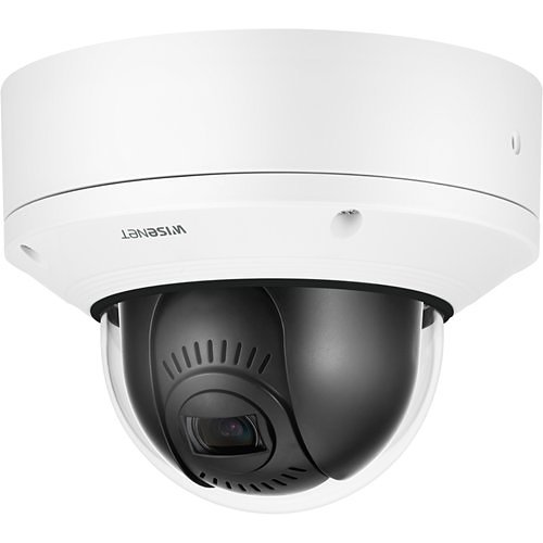 Hanwha XND-6081VZ Wisenet X-Plus 2MP Indoor Vandal PTRZ Dome Camera, 2.8-12mm Varifocal Lens