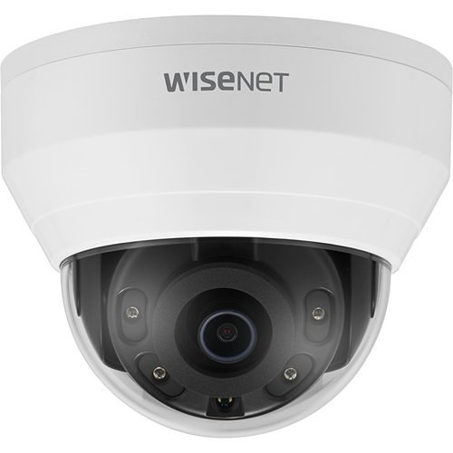 Hanwha QND-8010R Wisenet Q-Series 5MP IR Dome Camera, 2.88mm Fixed Lens