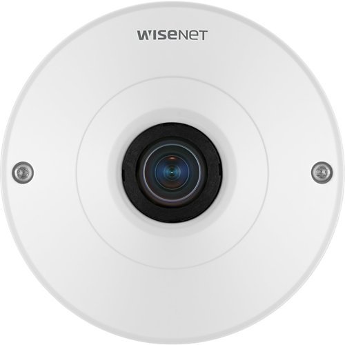 Hanwha QNF-8010 Wisenet Q-Series 6MP Fisheye Camera, 1.14mm Fixed Lens