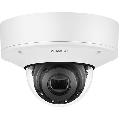 Hanwha XNV-6081RE Wisenet X-Series 2MP IR Outdoor Vandal Dome Camera with PoE Extender, 2.8-12mm Varifocal Lens Length