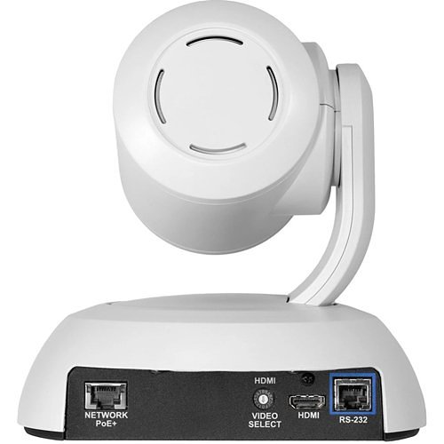 Vaddio 999-30230-000W EasyIP  8.5 MP PTZ HD Network Camera, White - TAA Compliant