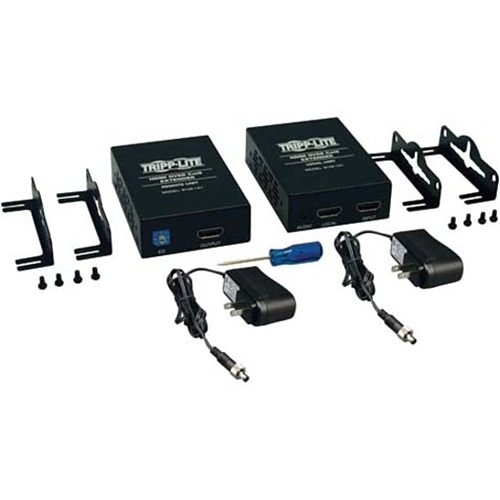 Tripp Lite B126-1A1 HDMI Over CAT5/6 Extender Kit, Box-Style Transmitter/Receiver for Video/Audio, Up to 150 ' (45 m), TAA