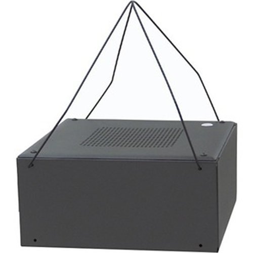 AtlasIED M1000 8" Dual-Cone Sound Masking Speaker with 4W 70V Transformer and Enclosure, Black