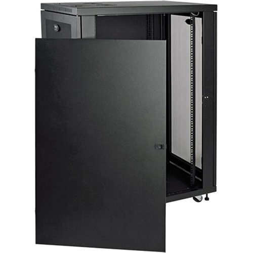 Tripp Lite SR24UB SmartRack Mid-Depth Half-Height Rack Enclosure, 33" (84cm), 1000lb (453.6kg), 24U