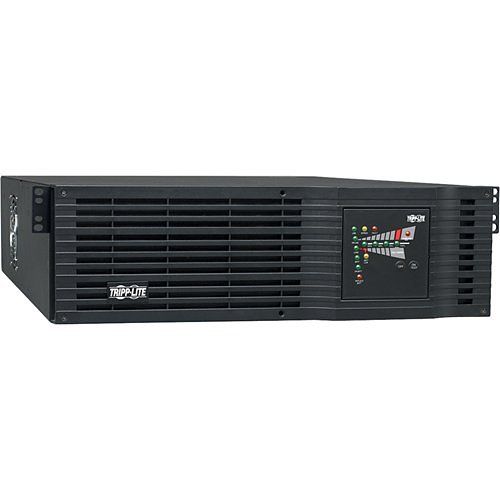 Tripp Lite SU3000RTXL3UN SmartOnline Series On-Line Double-Conversion UPS, 3000VA/2400W, 3U RMS