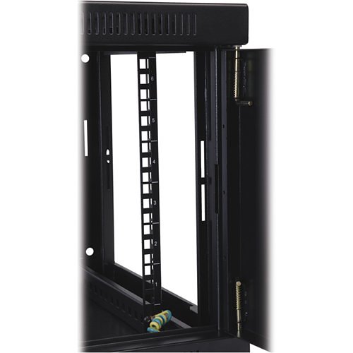 Tripp Lite SRW9UG SmartRack Low-Profile Switch-Depth Wall Mount Mini Rack Enclosure with Clear Acrylic Window, 16.5" (42cm), 200lb (90.7kg), 9U