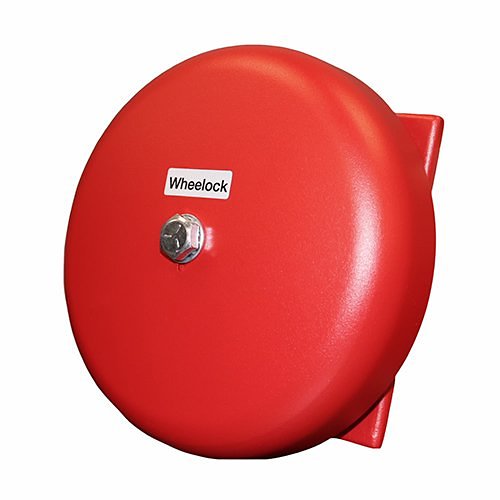 Eaton Wheelock MB-G10-12-R Motor Bell, Vibrating, Indoor/Outdoor, 12 VDC, 10" Shell, Red