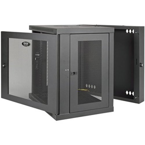 Tripp Lite SRW12USDP SmartRack UPS-Depth Wall Mount Small Rack Enclosure with Hinged Back, 24.5" (62cm), 200lb (90.7kg), 12U